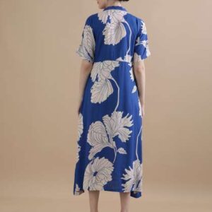 BLACK  BLAH BLAH Relaxed Fit Floral Printed ALine