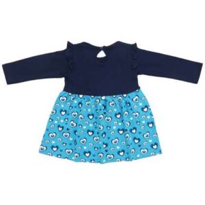 Clothe Funn Girls Print Fit  Flare Dress