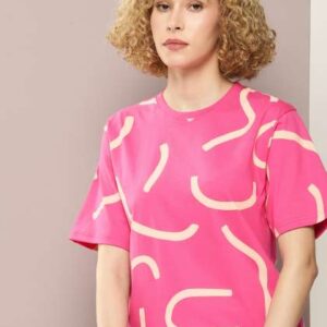 DILLINGER Women Abstract Printed Tshirt
