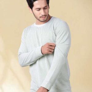 Divra Clothing Men Striped Tshirt