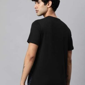 HRX by Hrithik Roshan Men Black Solid Printed Life