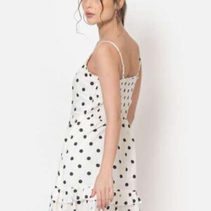 June 9 Clothing Women Polka Dot Printed DropWaist