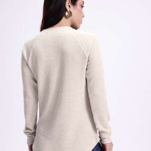 Kook N Keech Women Self Design Tshirt