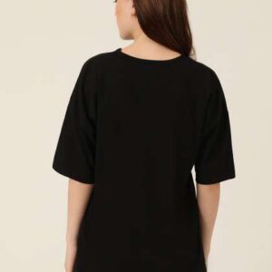 Kotty Graphic Printed DropShoulder Sleeves Oversiz
