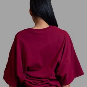 Leotude Women Abstract Printed Round Neck Cotton O