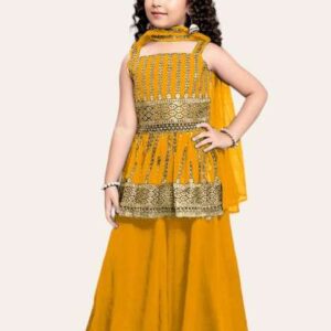 MD ENTERPRISE Embellished Embroidered Peplum Mini