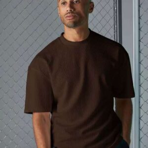 Maniac SelfDesign Round Neck Regular Fit Tshirt