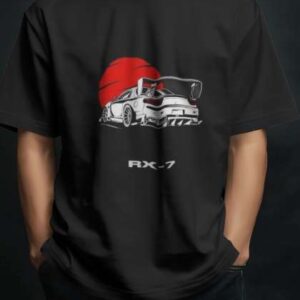 Silver Moon Clothing Mens RX7 Graphic Tshirt