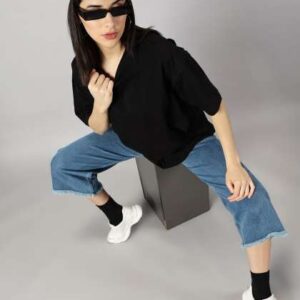THE HOLLANDER Round Neck DropShoulder Sleeves Pure