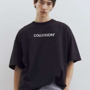 TOGS  TERRE Typography Printed Round Neck Cotton O