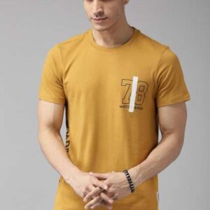 The Roadster Lifestyle Co Men Mustard Yellow Solid