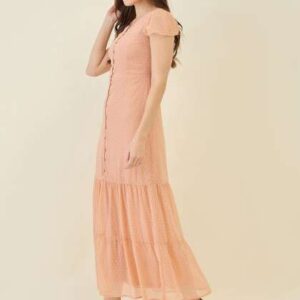 aayu Women Georgette ALine Maxi Dress