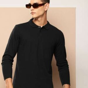 encore by INVICTUS Polo Collar Long Sleeves Regula