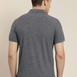 ether Men Anthra Grey Solid MoistureWicking Antimi