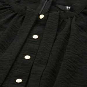her by invictus Cuffed Sleeves TieUp Sheath Dress
